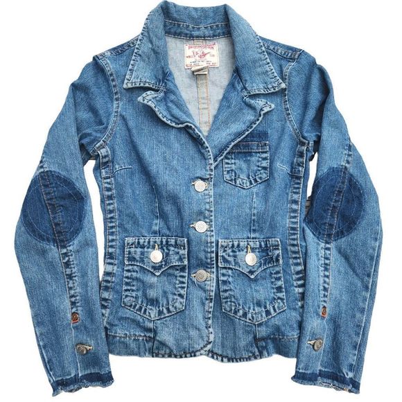 True Religion Jackets & Blazers - True Religion Vintage Y2K Jackie Jean Jacket size M